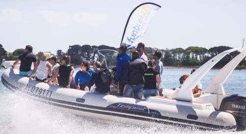 Chasse au trésor en semi-rigide